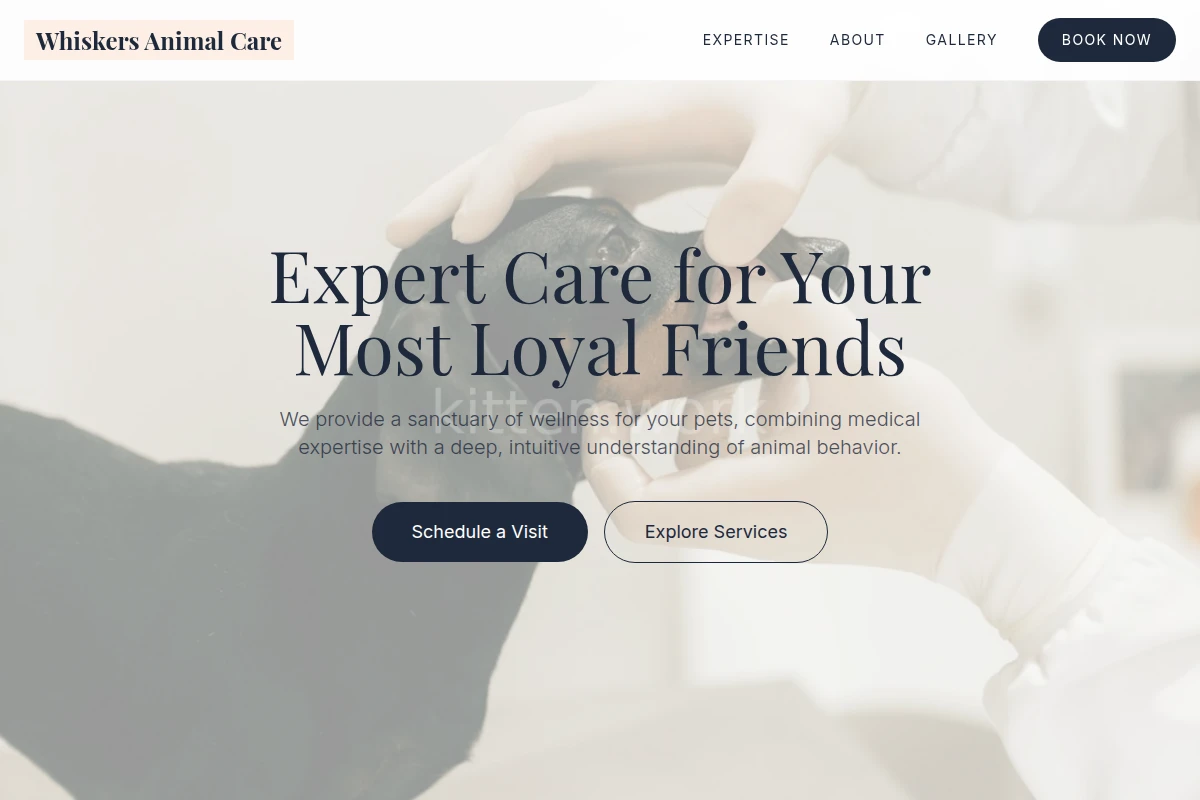 Whiskers Animal Care