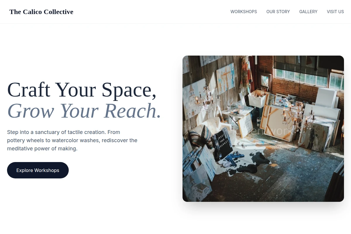 Handmade Art Studio